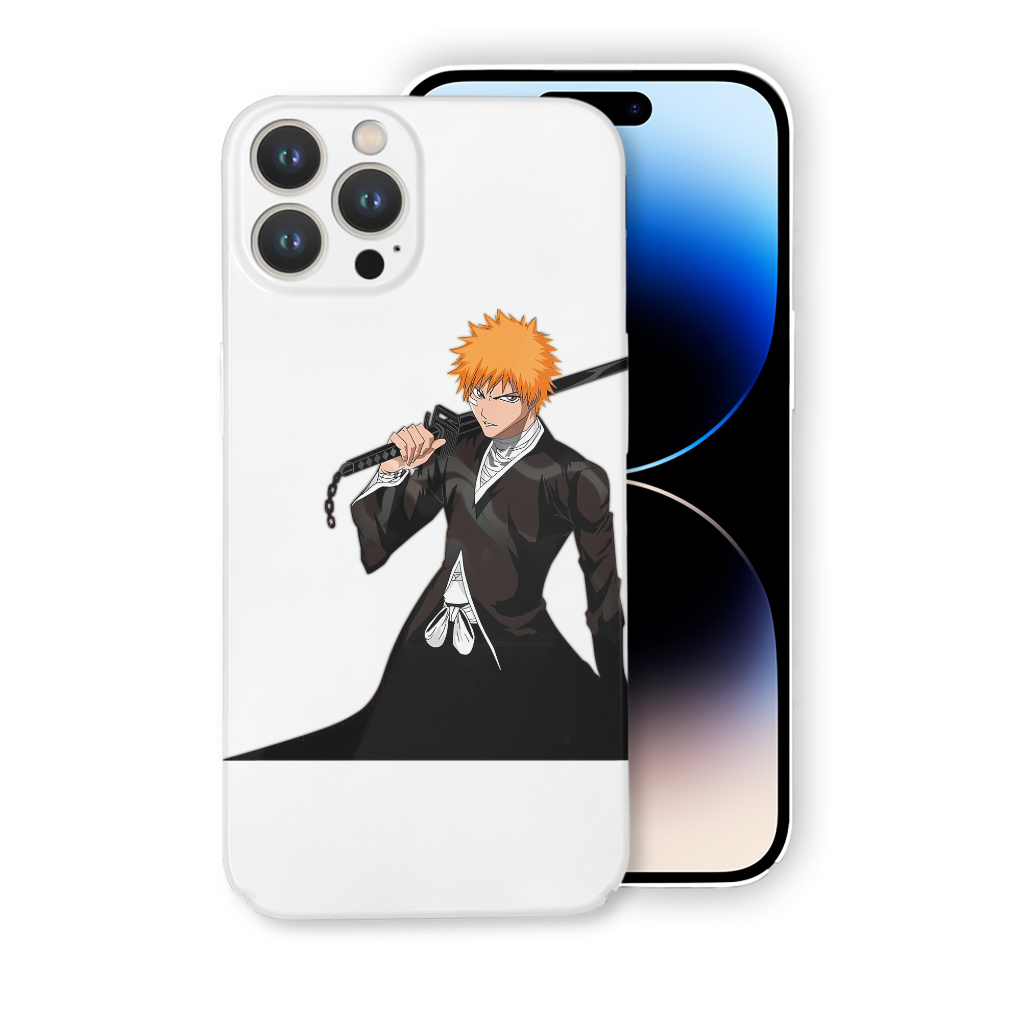 （画像用） ブリーチ 黒崎一護（くろさき いちご）BLEACH Kurosaki Ichigo 【iPhone 14シリーズ対応】ハードケース